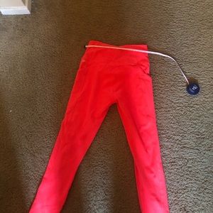 Fabletics pink 7/8ths legging